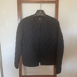 black quilted/padded jacket S